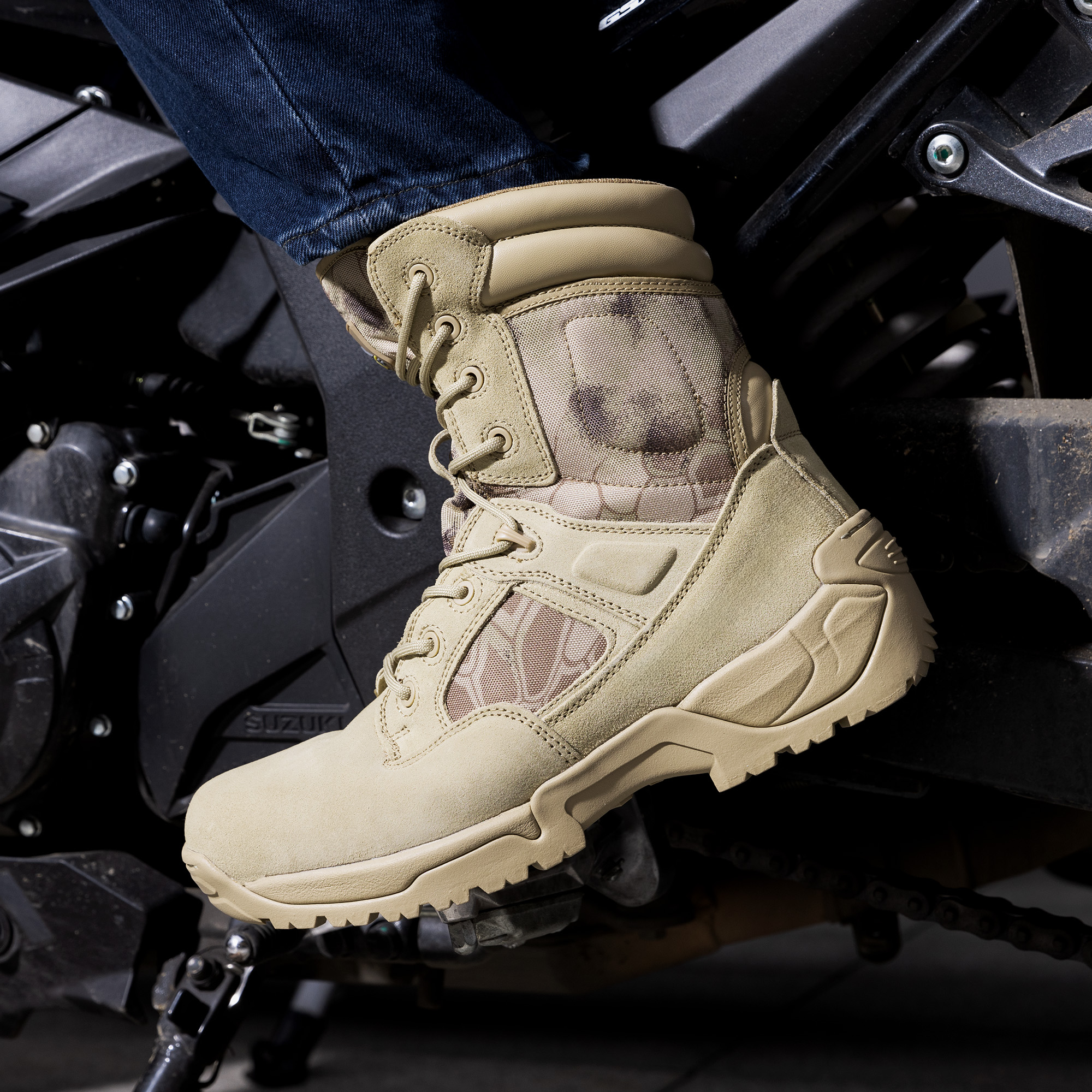 NORTIV 8 Men's Waterproof Tactical Boots Image 2