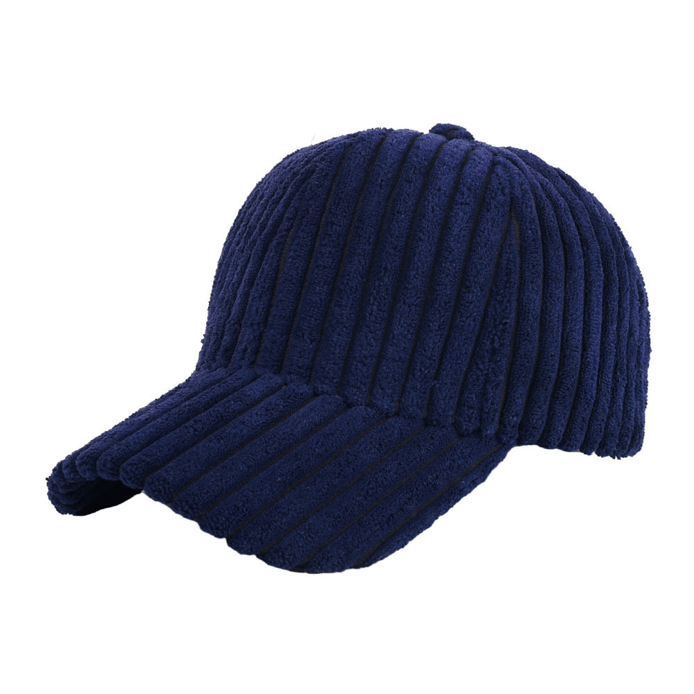 

Winter Soft Warm Corduroy Baseball Cap For Men Women Classic Solid Color Warm Hat