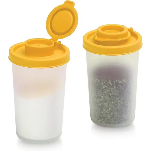 set of 2 moisture proof salt and pepper shakers large plastic spice dispensers with lids airtight leak for camping picnic use