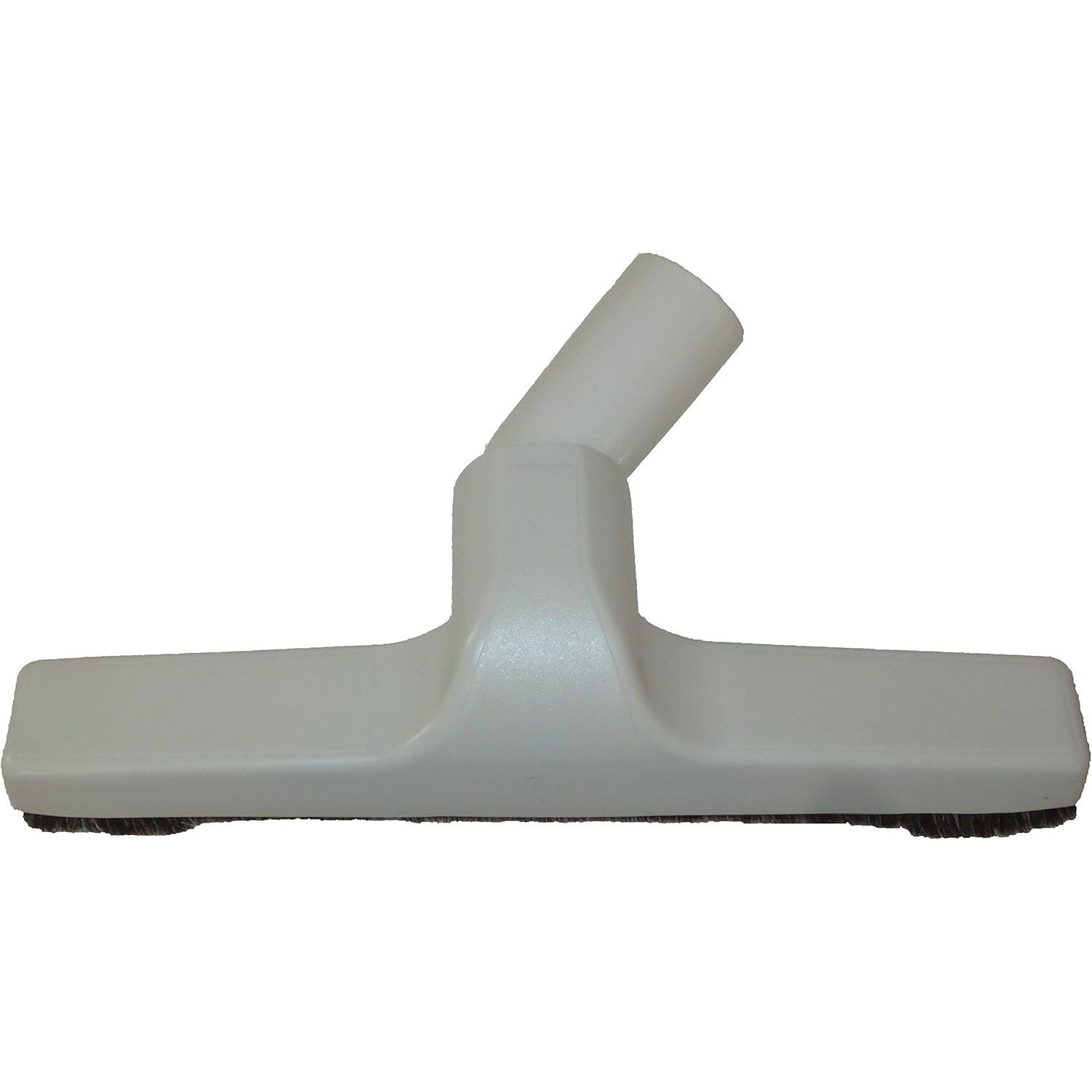 TEMU Plastic Floor Brush With Tool Attachment Fits 1.25 Inch Vacuum Cleaner Wands, 10 Inch Wide Cleaning Path, White.