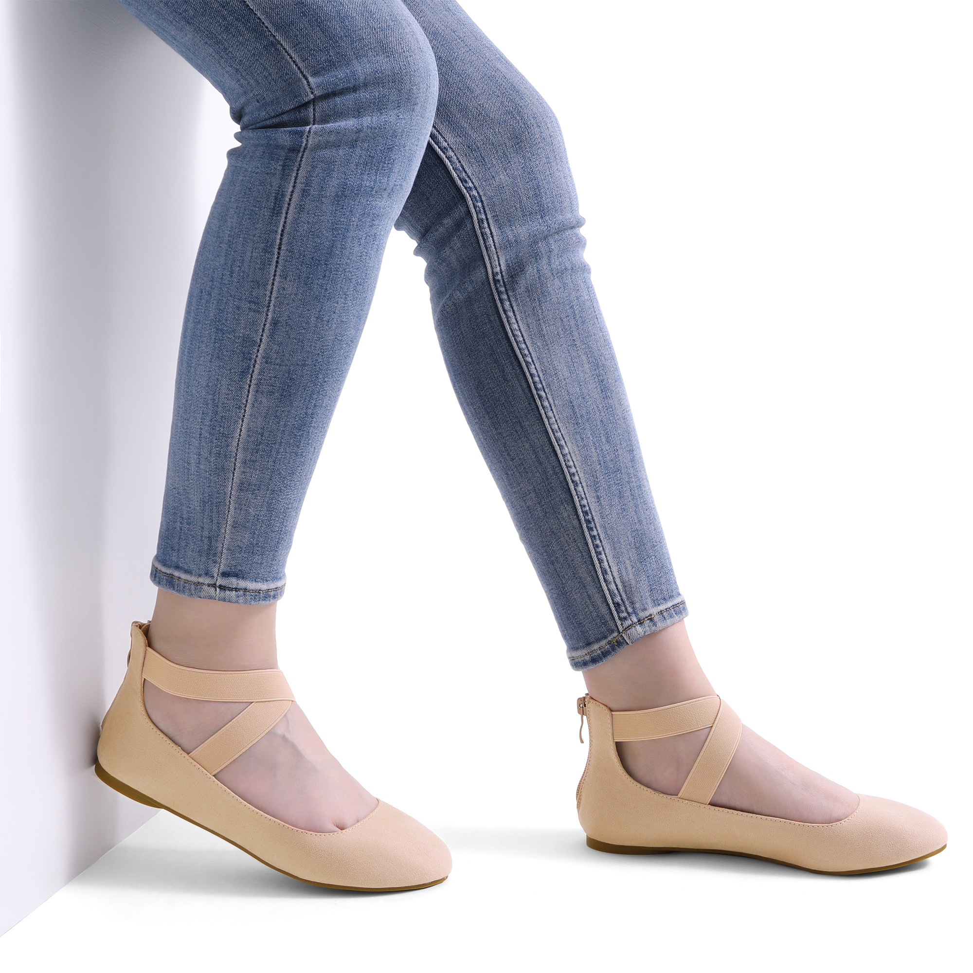 Stylish Solid Color Flats
