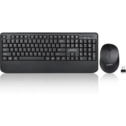 230 wireless mouse and keyboard combo 2 4ghz wireless connection long durable os adjustable 1600 dpi numeric keypad 18h24aa aba refurbished