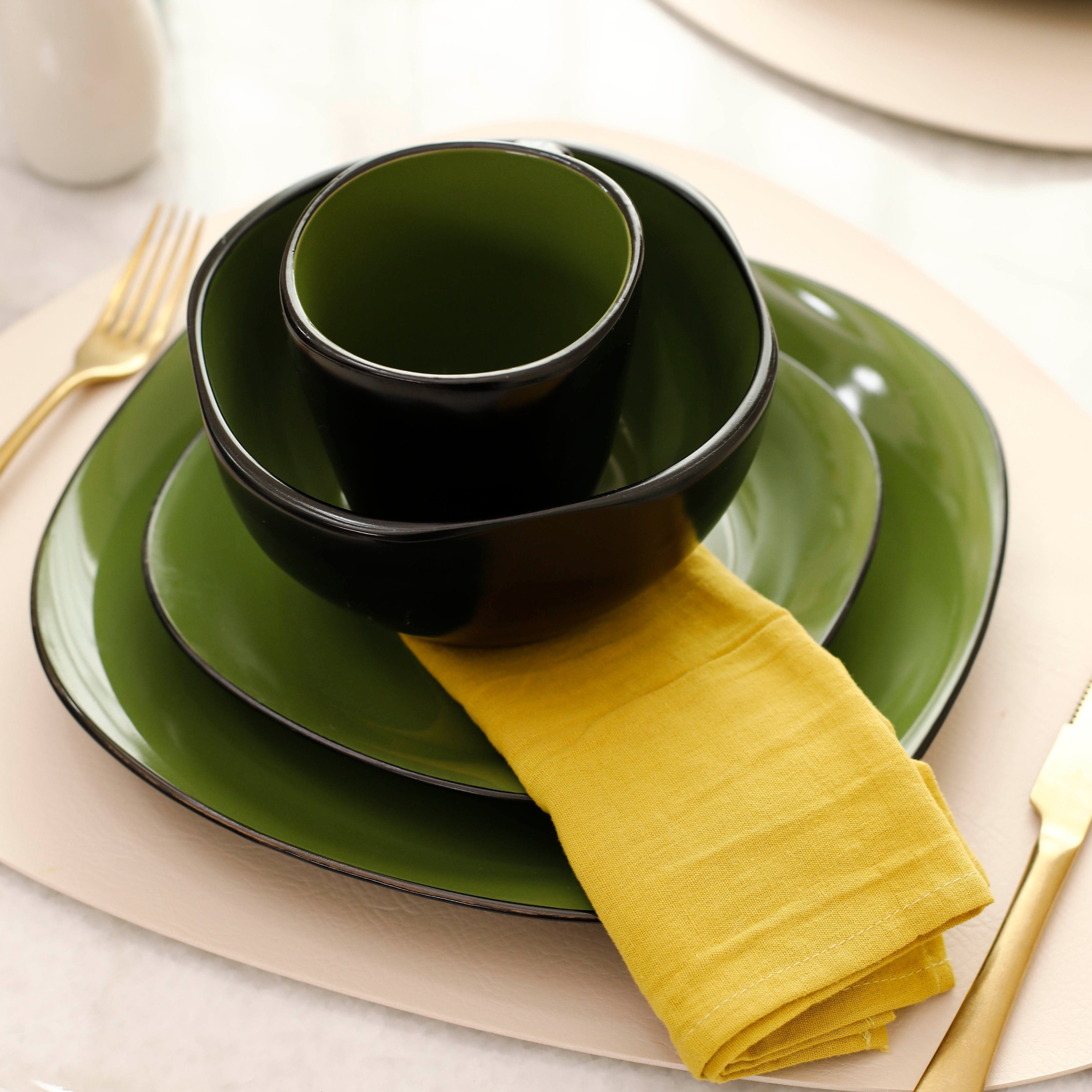 Outdoor Dinnerware Stoneware Sets Without Mugs Porcelain