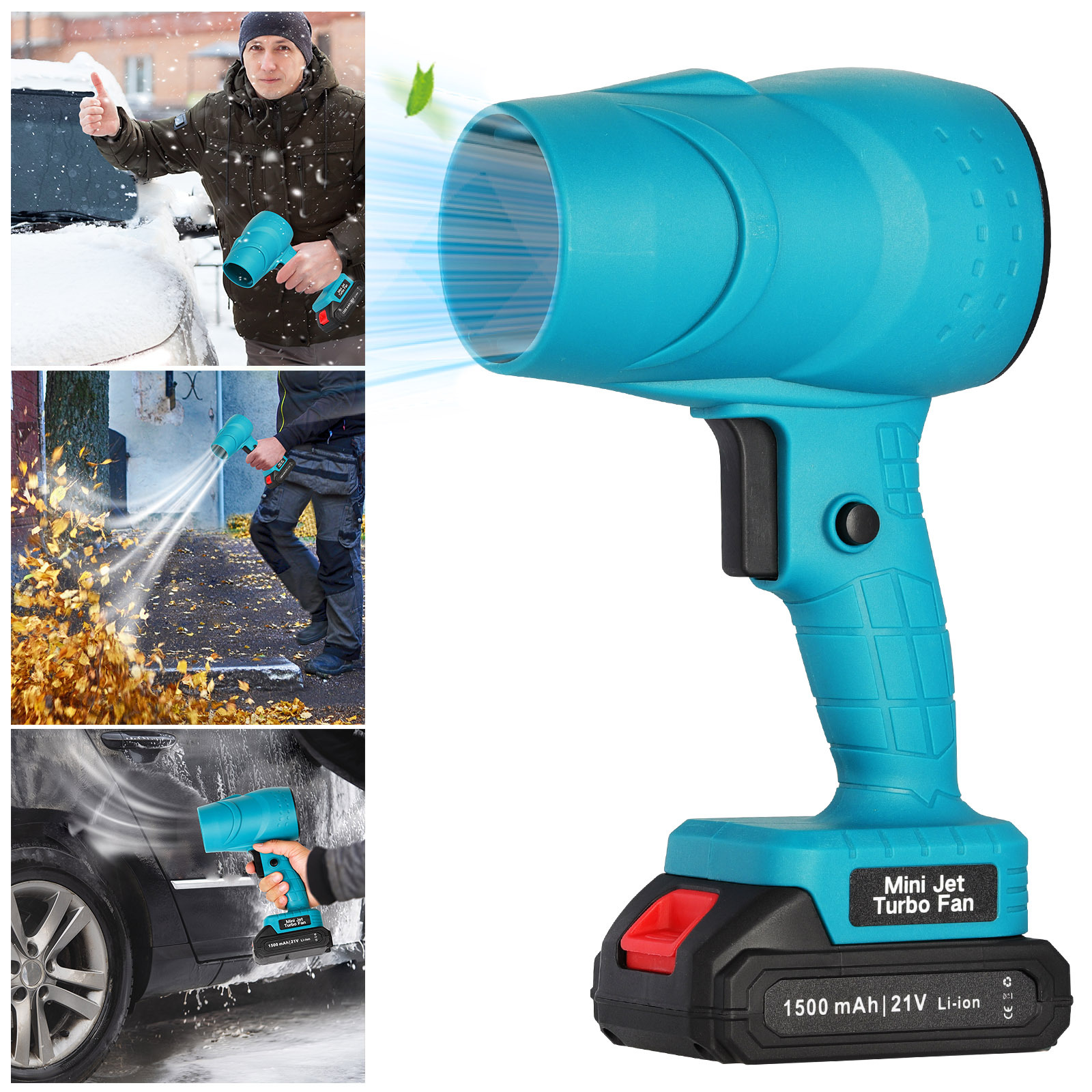 cordless leaf blower sold on Temu United States