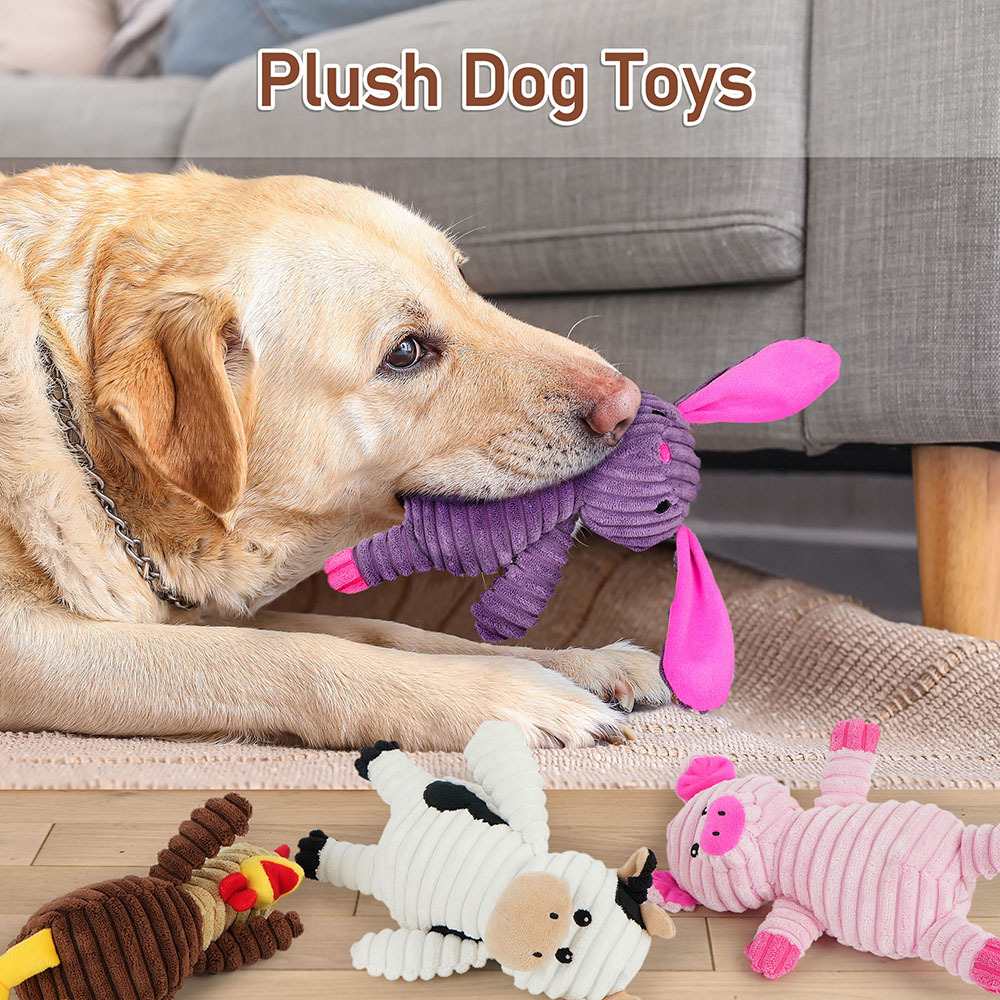 Large plush dog toys deals