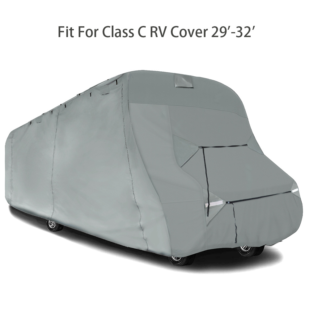 

Dustproof Motorhome Trailer Camper Rv Cover 6-ply For 29'-32' Waterproof