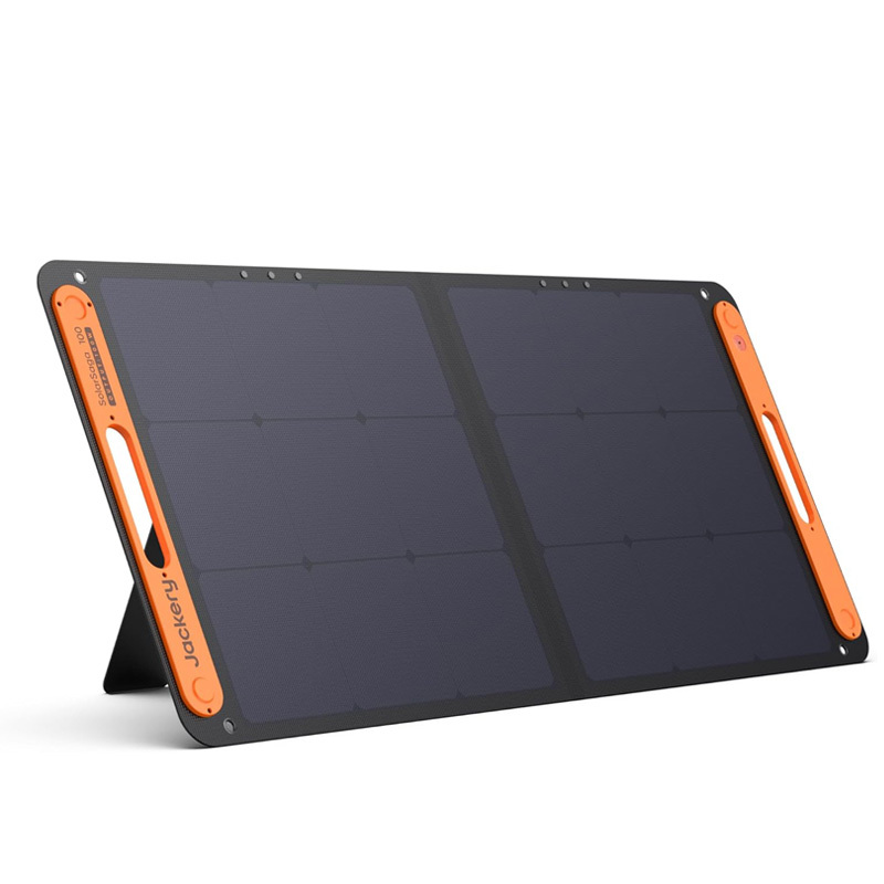 

Jackery Solarsaga 100w Portable Solar Panel For Explorer 240/300/500/1000/1500 Power Station, Foldable Solar Cell Solar Charger With Usb Outputs For Phones,ideal For Rooftops Outdoor Camping And Rvs