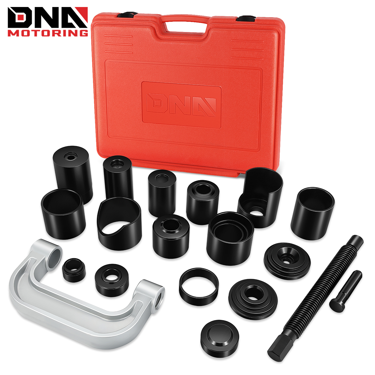 

21pcs Universal Ball Joint Service Repair Remover Installer Adapter Tool Kit For Most 2wd 4wd Cars Pickups Suvs