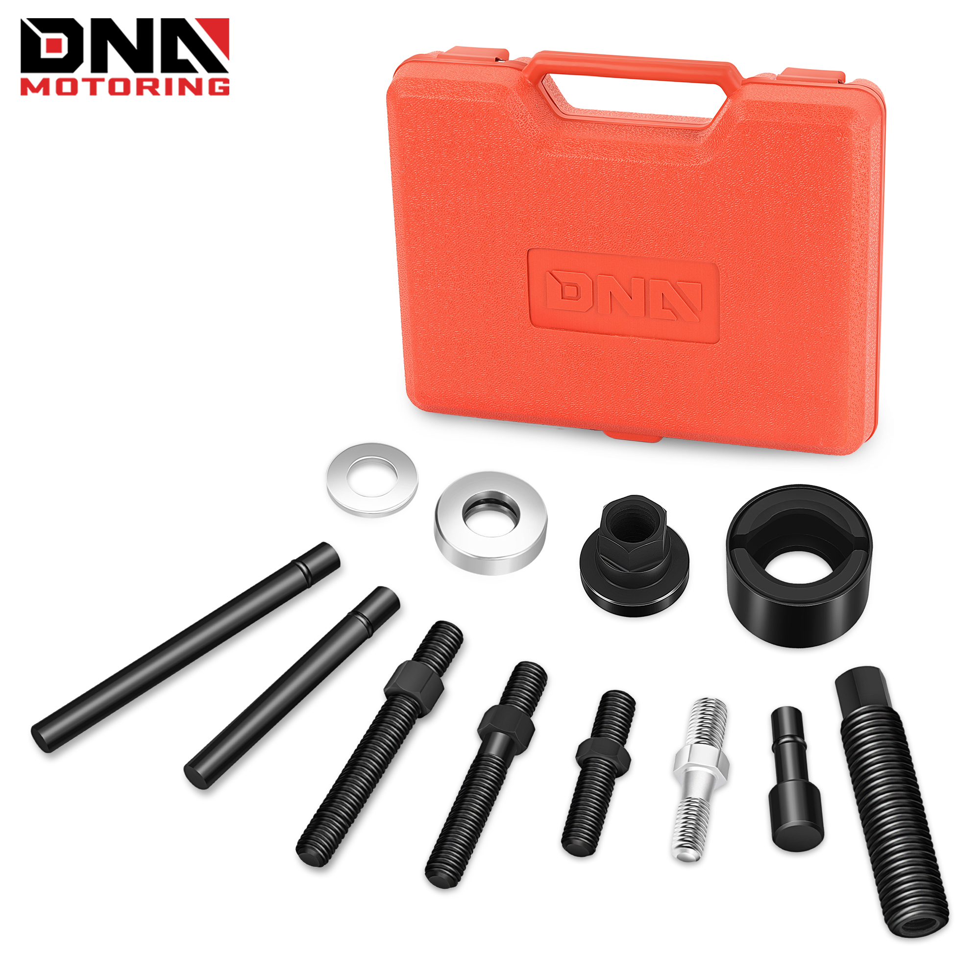 

12pcs Power Steering Pulley Puller Remover And Installer Tool Kit On Most Engines,tools-00295