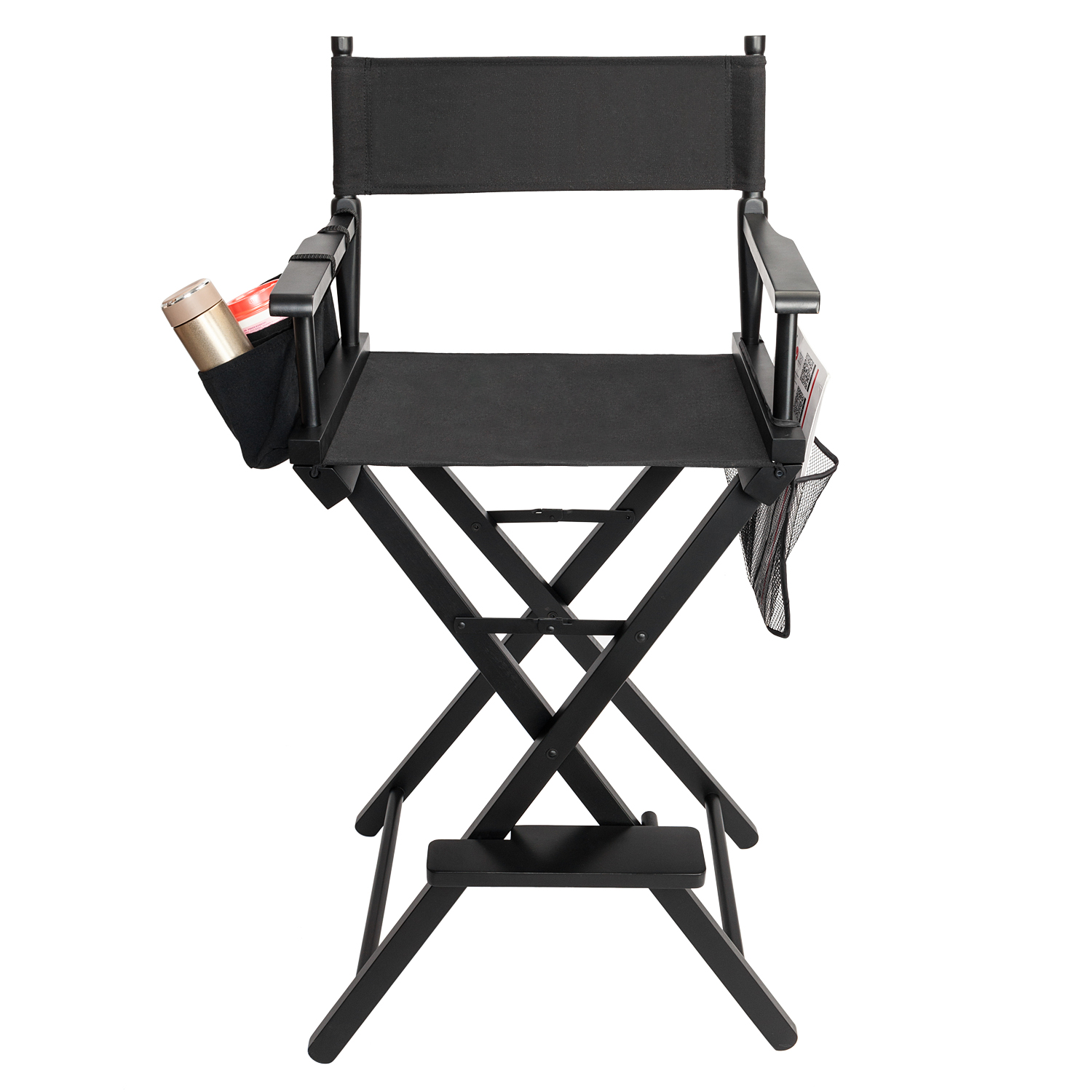 

31in Black Wooden Director's Chair 150kg