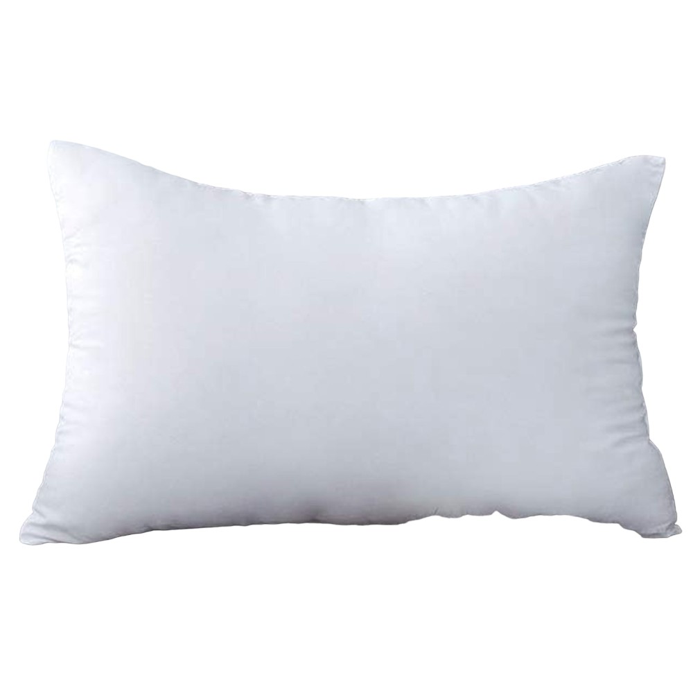 TEMU 1pc Throw Pillow Inserts, White - Bed And Couch Pillows - Indoor Decorative Pillows For Sofa Or Bedroom, Vacuum , Brushed Fabric And Siliconized Fiber Filling, Soft And Durable Style Pillow Core
