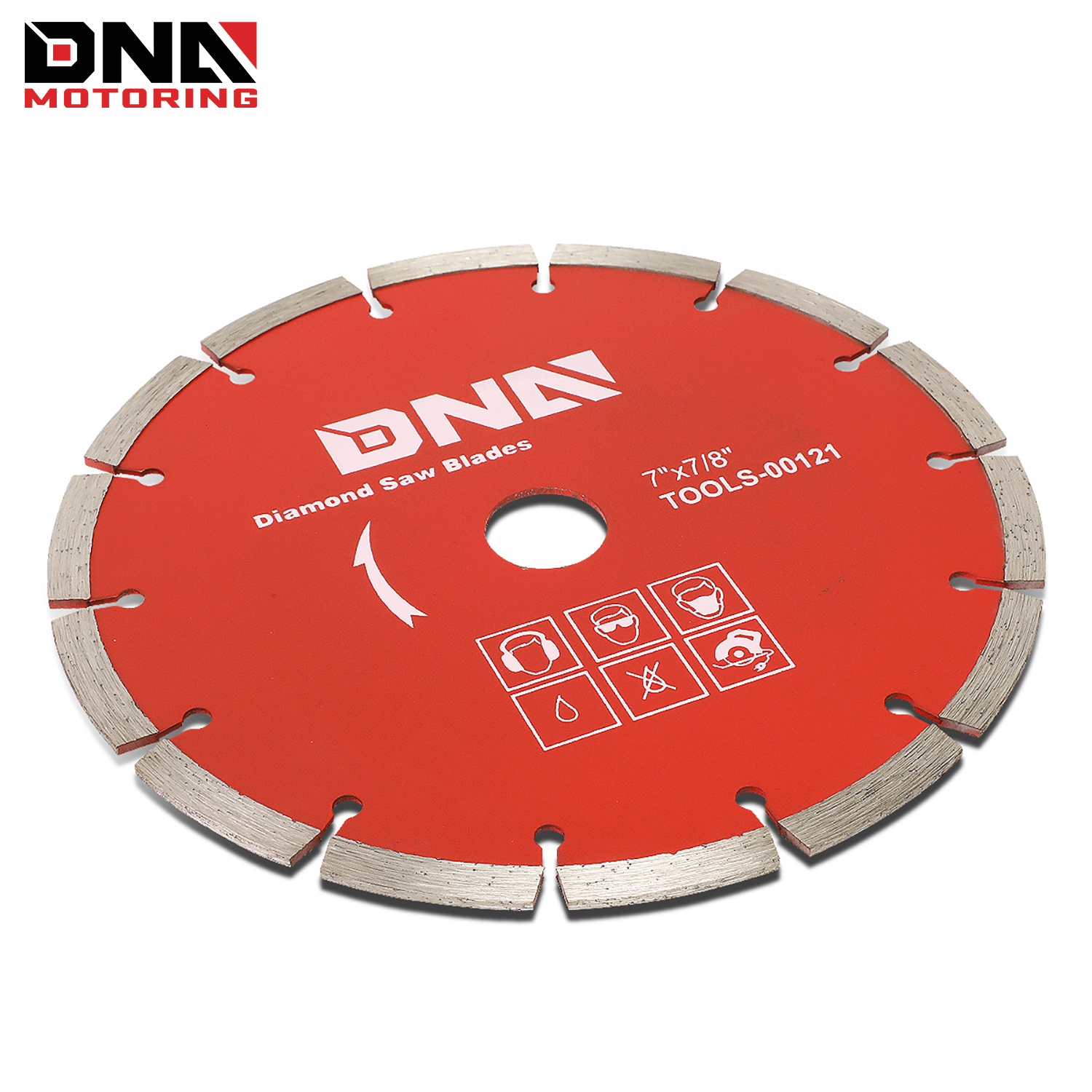 

Diamond Saw Blade - Dry / Wet Steel Cut-off Disc With Thin , Sharp Edges, For Concrete Stone Brick Masonry Cutting