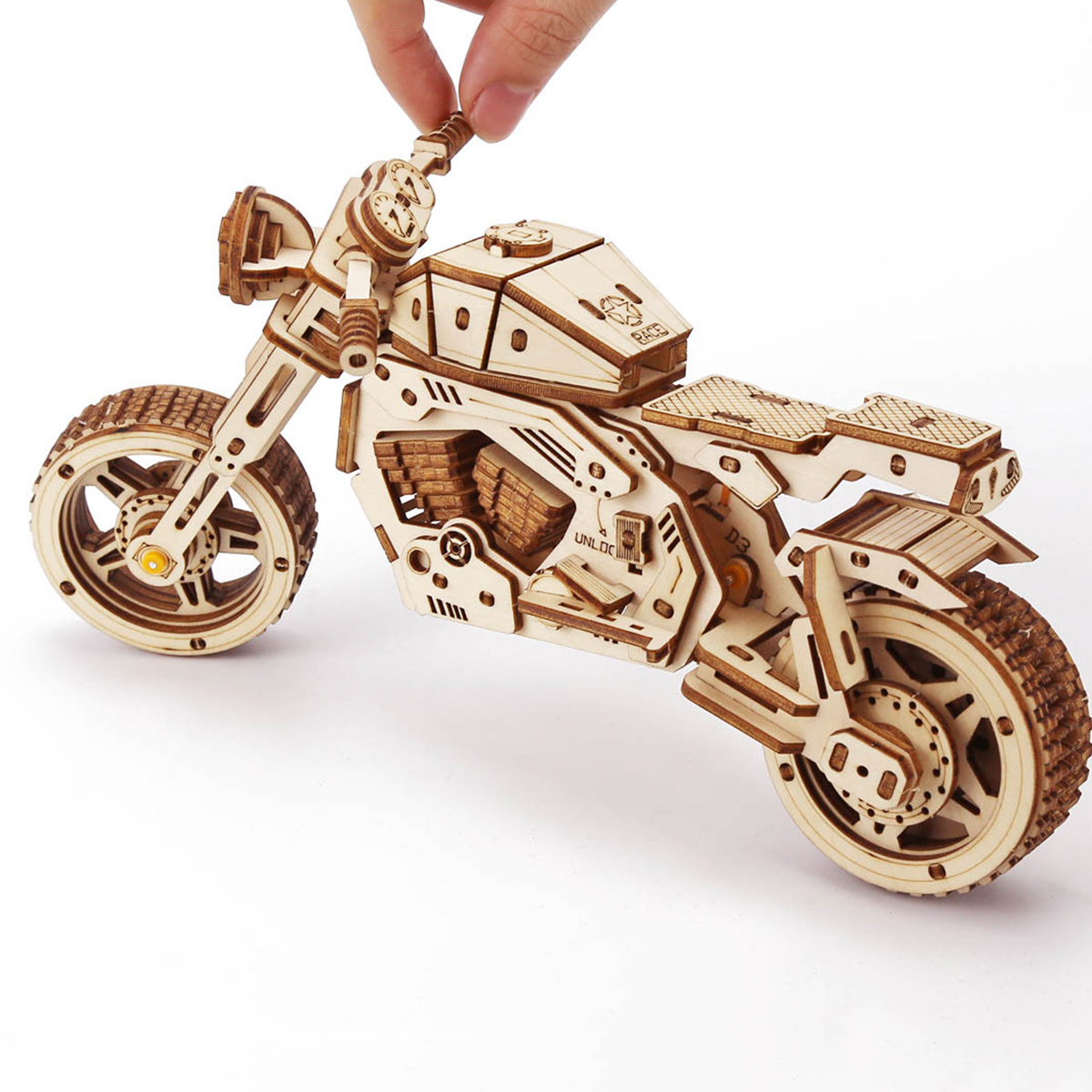 

3d Wooden Puzzle Motorcycle Model Kits To Build Wooden Construction Handmade Craft Unique Gift Christmas