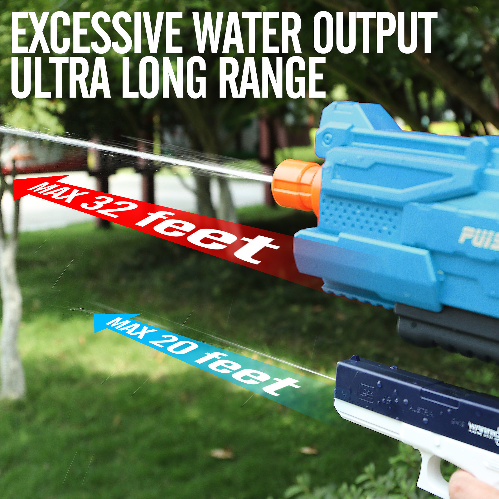 electric water blaster sold on Temu United States