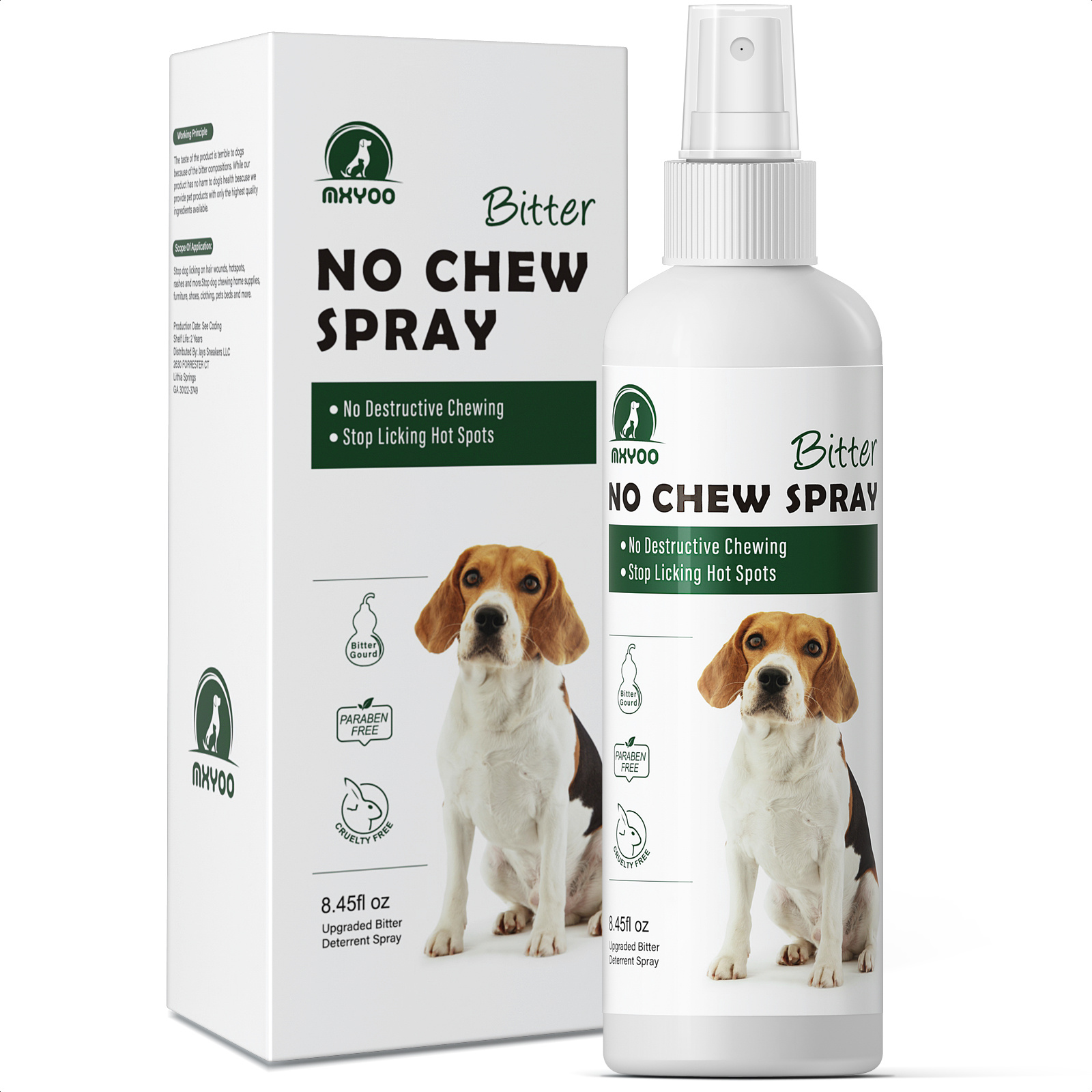 

Bitter Spray For Dogs To Stop Chewing, No Chew Spray For Puppies And Cats, Powerful Bitter Deterrent Stop Pets From Chewing On Furniture, Shoes, No Licking Of Fur, , Wounds