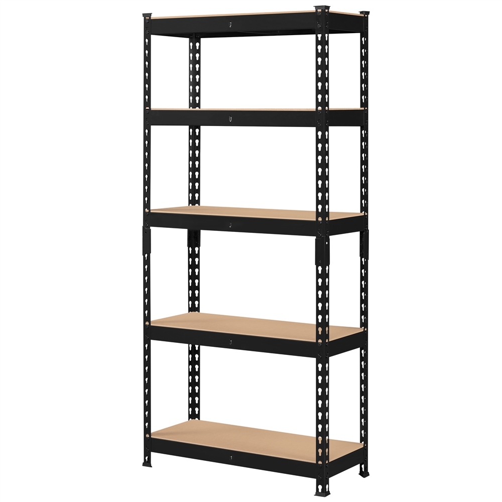 

Utility Shelves 5 Tiers Boltless Storage Shelf 60in Multi-tier Storage Rack As Organizer For Warehouse Store Home