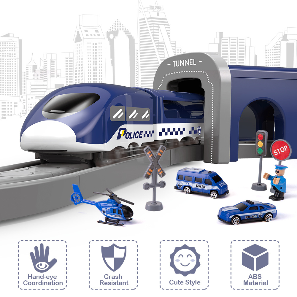 train set toys boys electric train track car toy set Temu