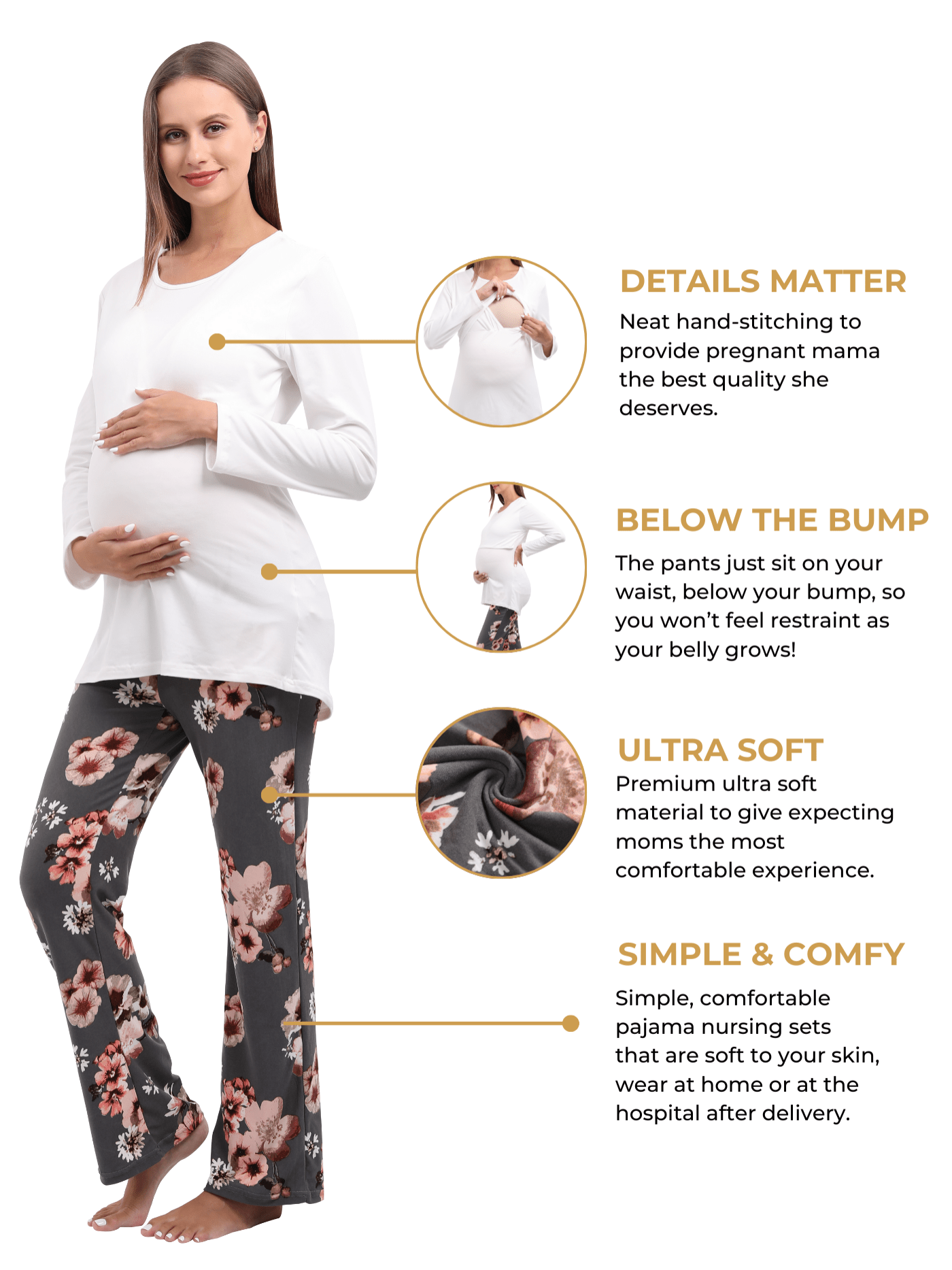 Going Home Outfit Best Pajamas For Hospital After Delivery Mom And