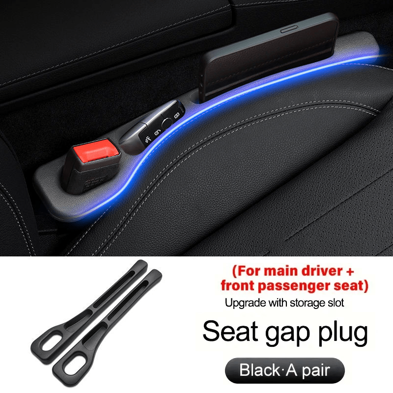 

A Pair Car Seat Storage Box, Leak-proof Slot Filler Strip, Drop-proof, Mobile Phone/key Storage Rack, Car Interior Accessories