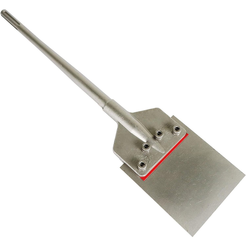 

6 Inch Wide Tile Removal Bit With Long Handle And Heavy Duty Blade Floor Scraper