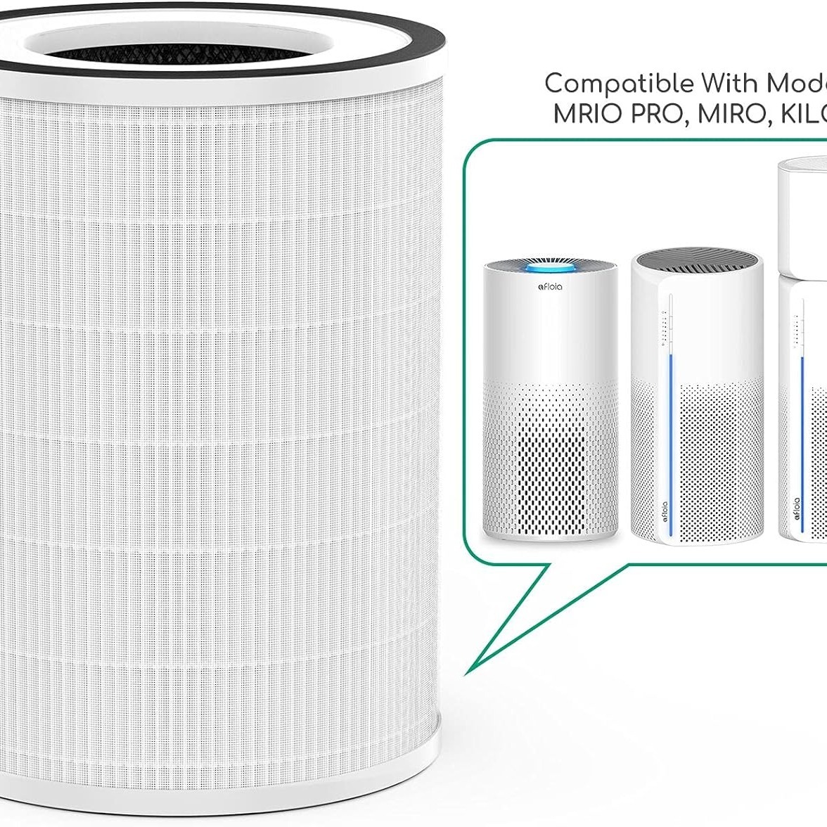 True Hepa Filter 360 3 Stage Filtration Compatible With Miro Miro Pro ...