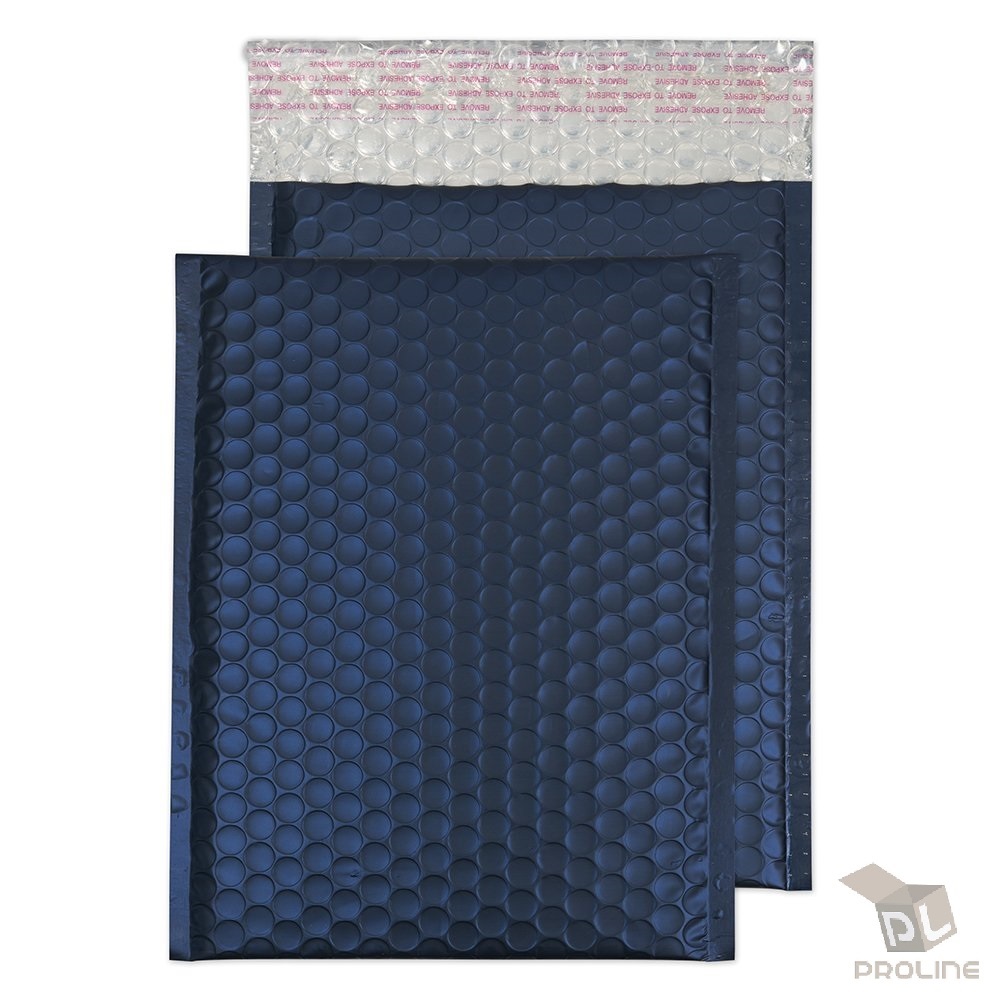 

Matte Metallic Dark Padded Envelopes Self-sealing Mailers Extra Wide 8.5x12 (inner 8.5x11)