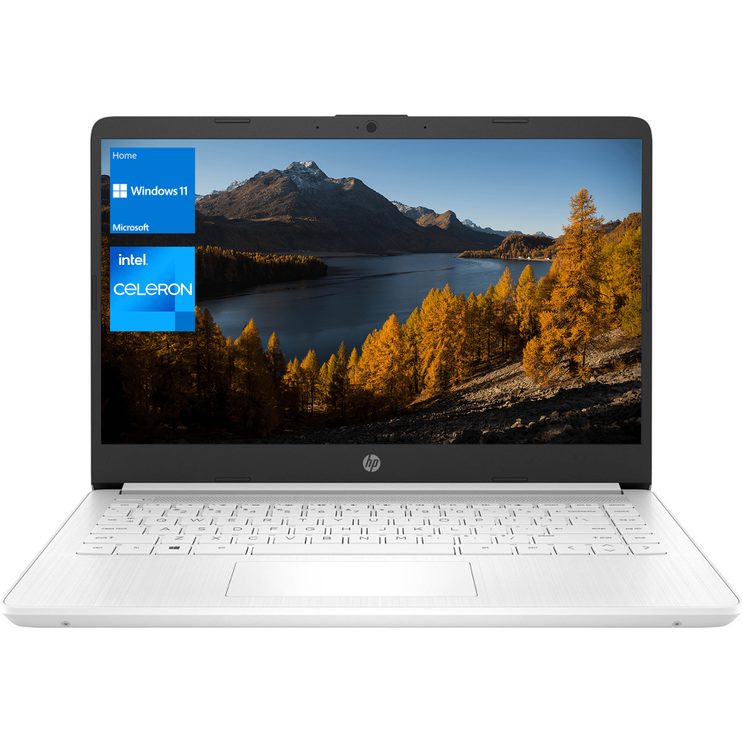 

Hp Portable Laptop, Student And Business, 14" Hd Display, Intel Quad-core N4120, 16gb Ddr4 Ram, 64gb Emmc, 1 Year Office 365, Webcam, Sd Card Reader, Wi-fi, Windows 11 Home, White