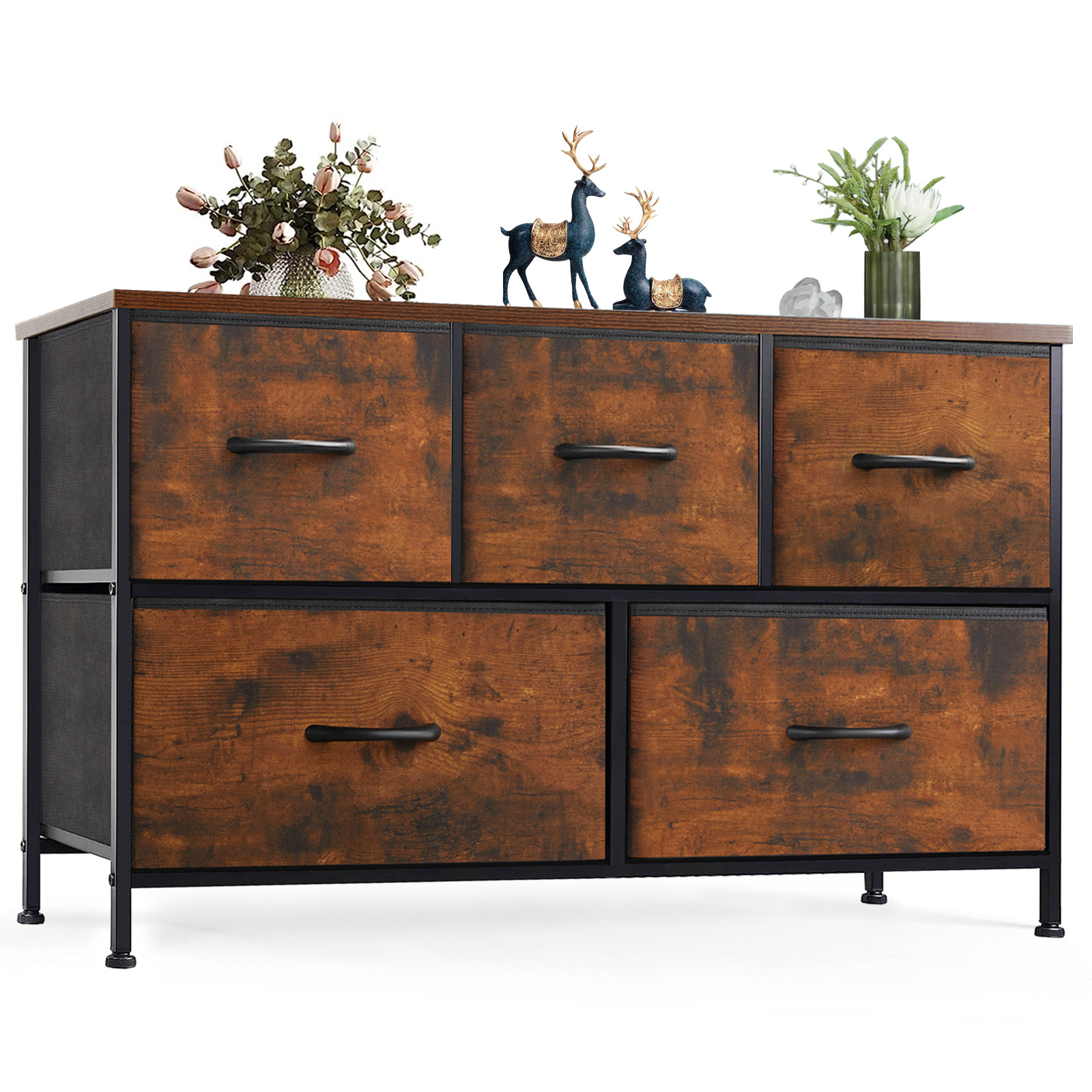 knee length dresses for ladies Snhomee Dresser for Bedroom, Tall Dressers for Bedroom, Sturdy Metal F –  snhomee main image 0