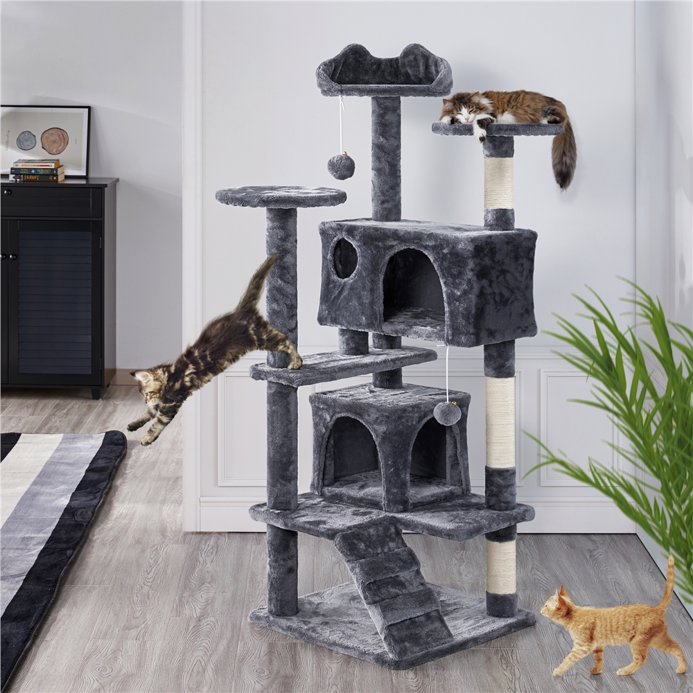 54 handcrafted roman cat condo best sale