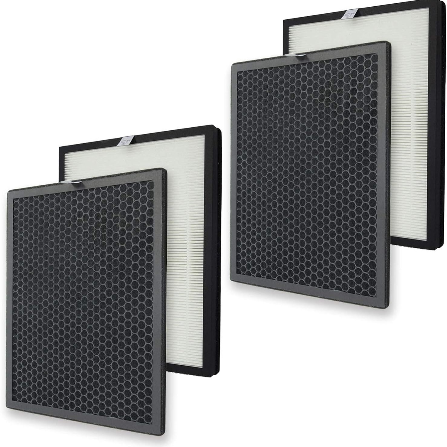 

Replacement True Hepa Filter Kit Compatible With Purifier Model 3049 Ap-b102,h13 Activated Carbon Filter Air Clean Pm2.5 Odor Smoke Vocs,2-pack