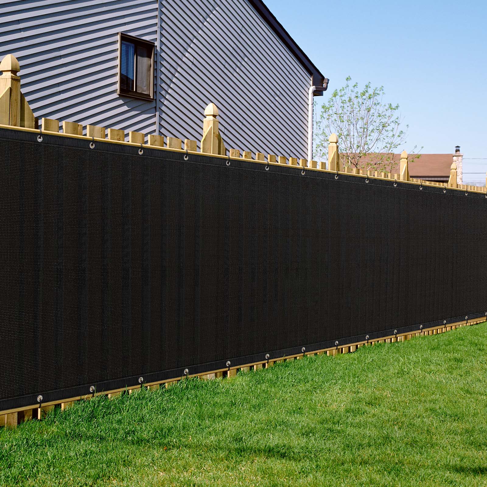 

Privacy Screen Fence Heavy Duty Fencing Mesh Shade Net Cover For Wall Garden Yard Backyard