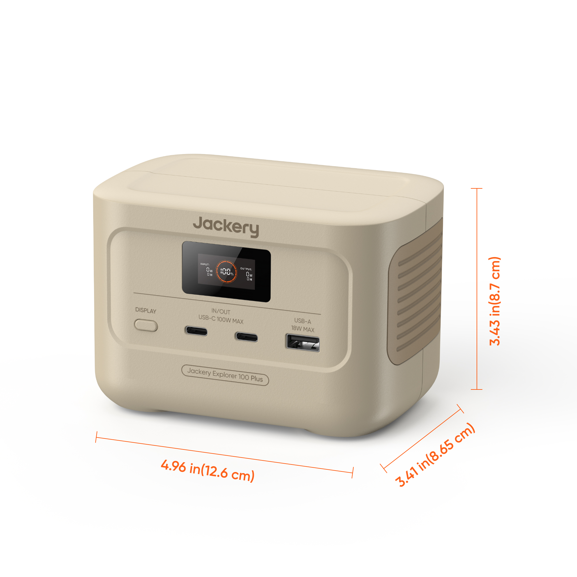 

Jackery , 99wh , 3- 128w Portable Charger, Pd 3.0 , Compatible Macbook Pro/air, Iphone 15/14 ( Optional)