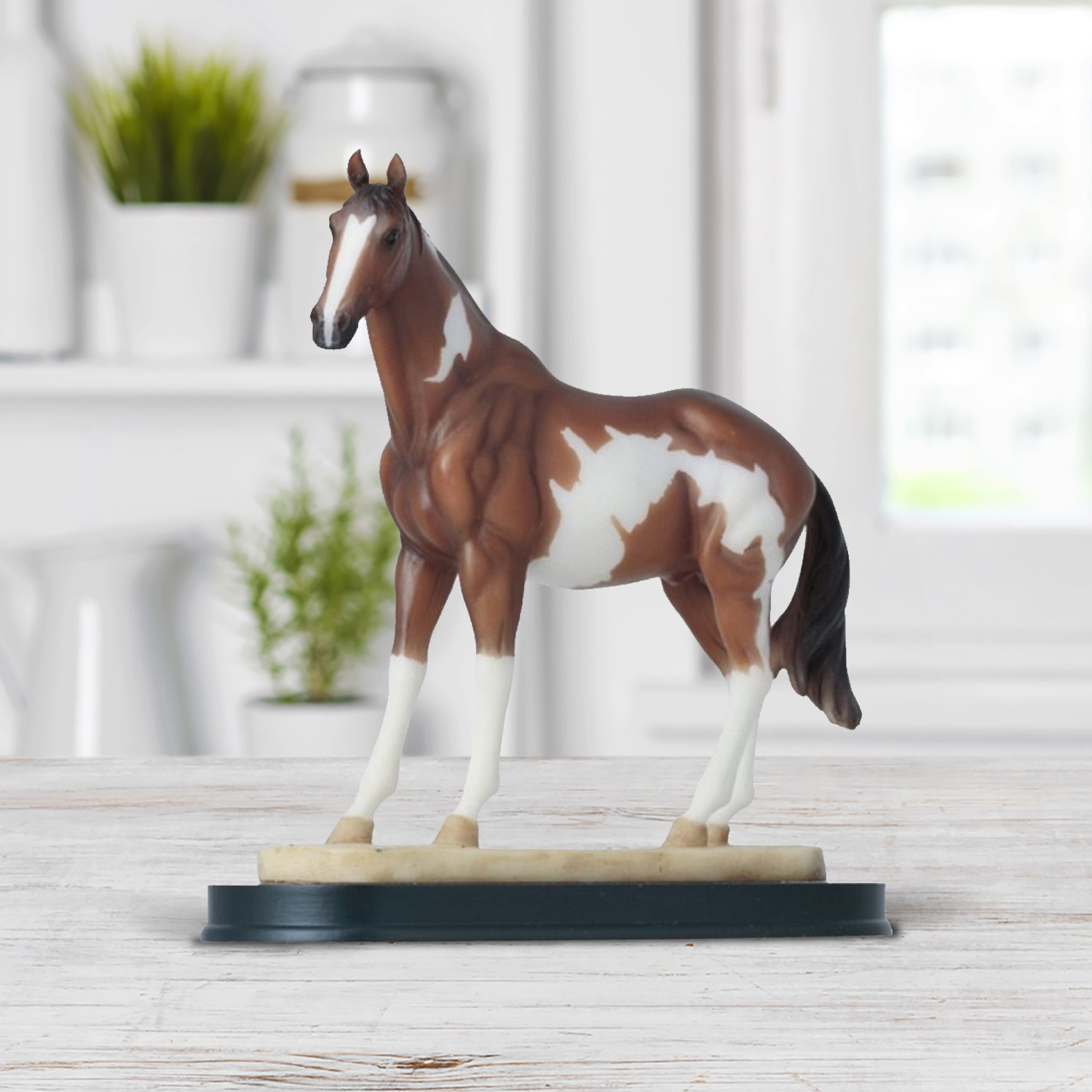 

6"h Horse Figurine Statue Home/room Decor And Perfect Gift Ideas For House Warming, Holidays And Birthdays Great Collectible