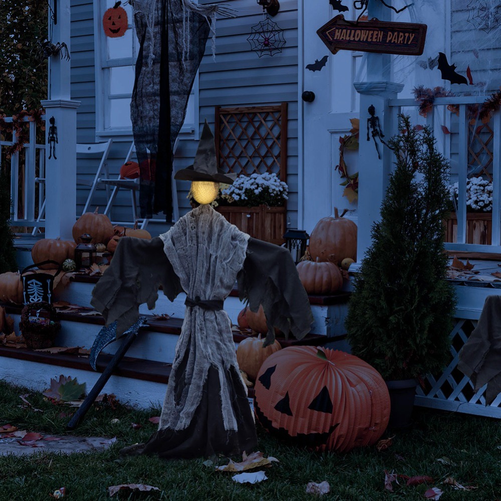 

Halloween Faceless Man Decoration, 3 Pcs Halloween Decorations, Halloween Props, Halloween Yard Decorations