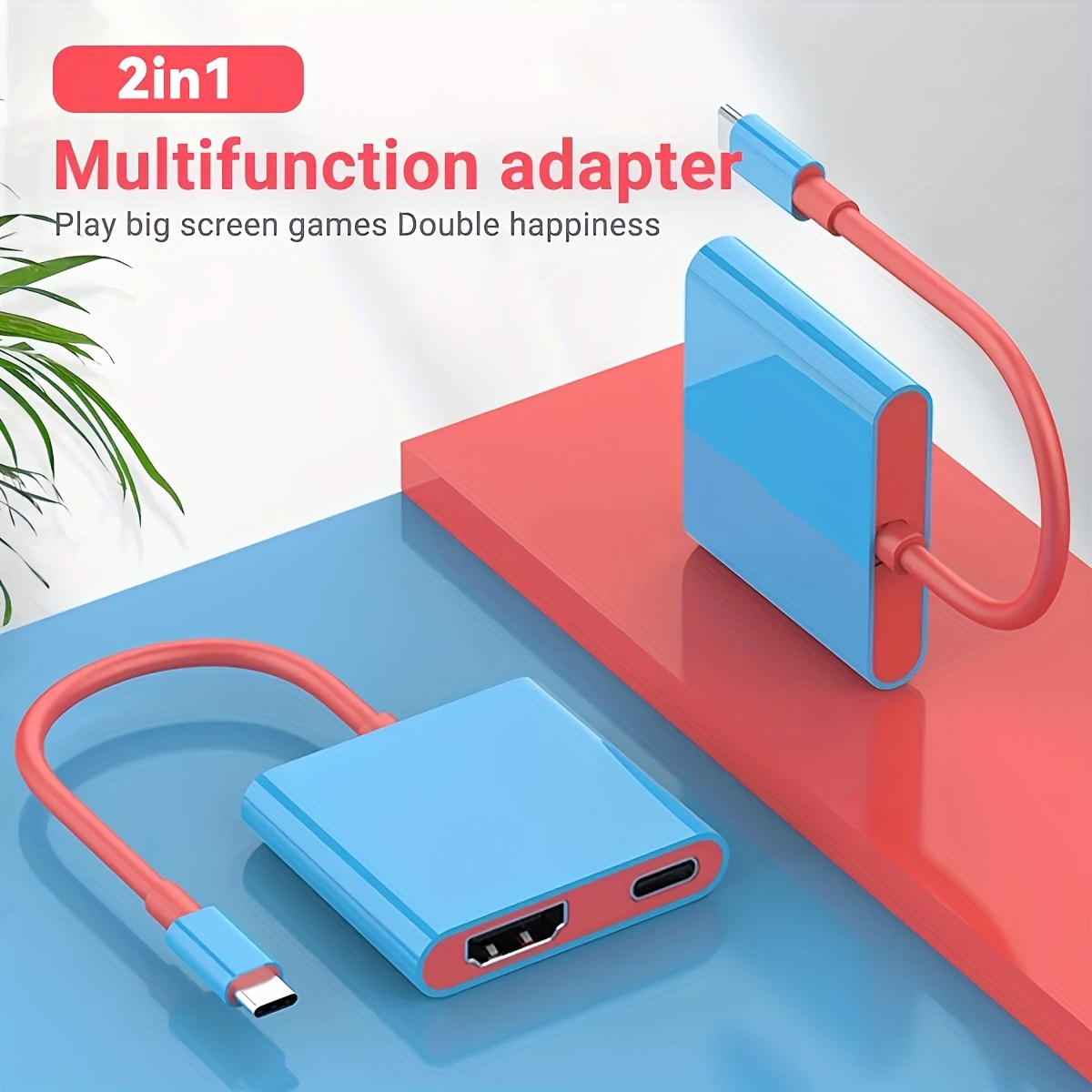 

4k Usb 3.0 Adapter 4k30hz Hdtv 87w Pd Port Multi Monitor Adapter To Hdtv Pd Converter For Switch Dock Dell Xps 13/15/17 Lenovo Surface Type C Laptop