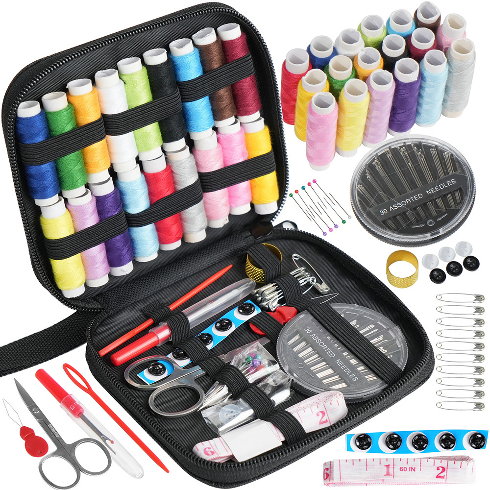 

56pcs Sewing Kit For And Small Fixes,, , And Accessories, Sewing Kit For , Mom, , Adults Beginner , Portable Sewing Accessories Contains Thread, , , , Etc ,