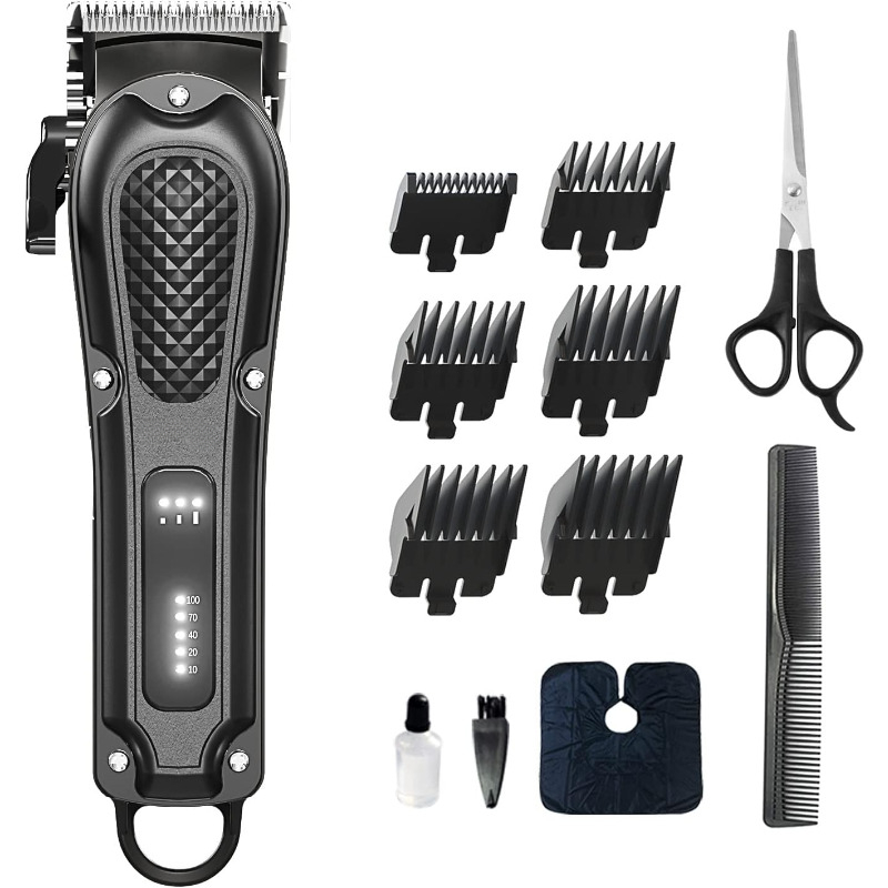 

Electric Hair Clippers, Men's Hair Clippers, Home Haircutting Sets, Adjustable Hair Clippers, Cordless And Corded Hair Clippers, Rechargeable Beard Trimmer For Hair And Beard Trimming.