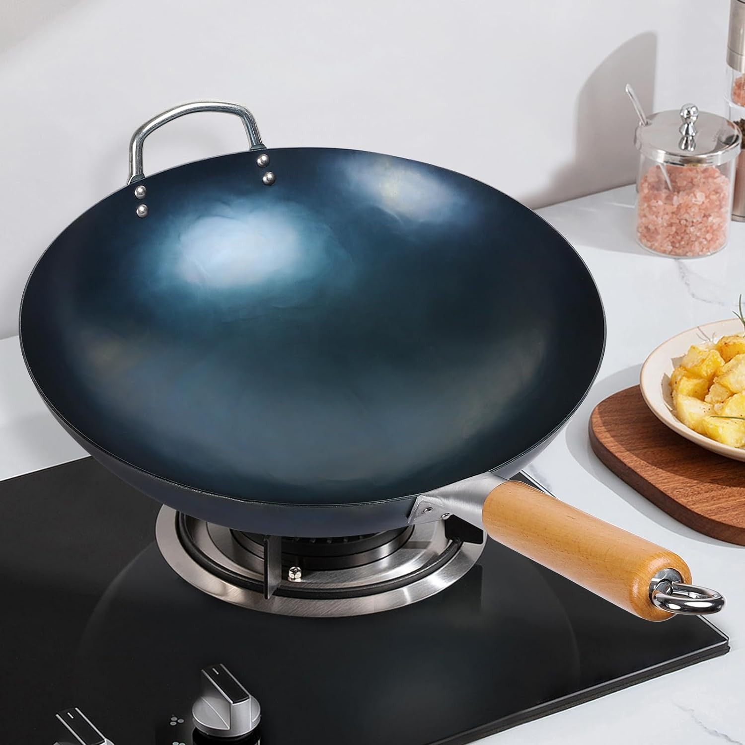 

Multi-functional Round Bottom, Pan Frying Pan, Carefully Built, Conscientious Craft