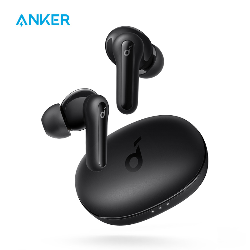

Soundcore Anker Life P2 Mini True Wireless Bluetooth 5.2 Earbuds Headphones, Black