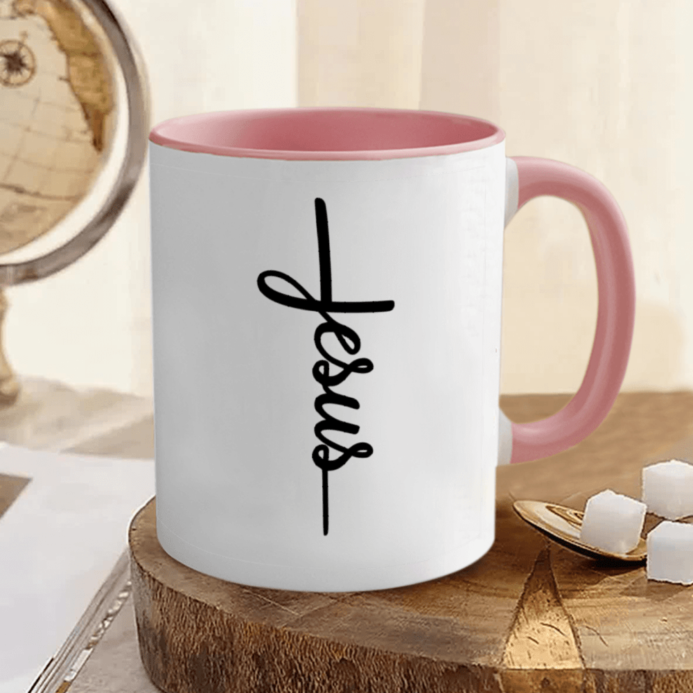 3a Ceramic Mug Cup Personalized Simple Text Pattern Coffee - Temu