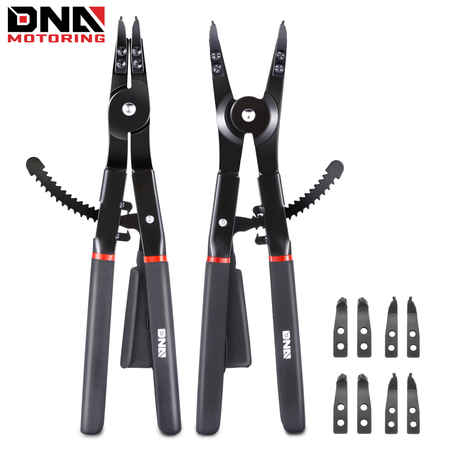 TEMU 2pc 16 In Long Duty External Circlip Plier For Remover Retaining Snap Plier Set, W/