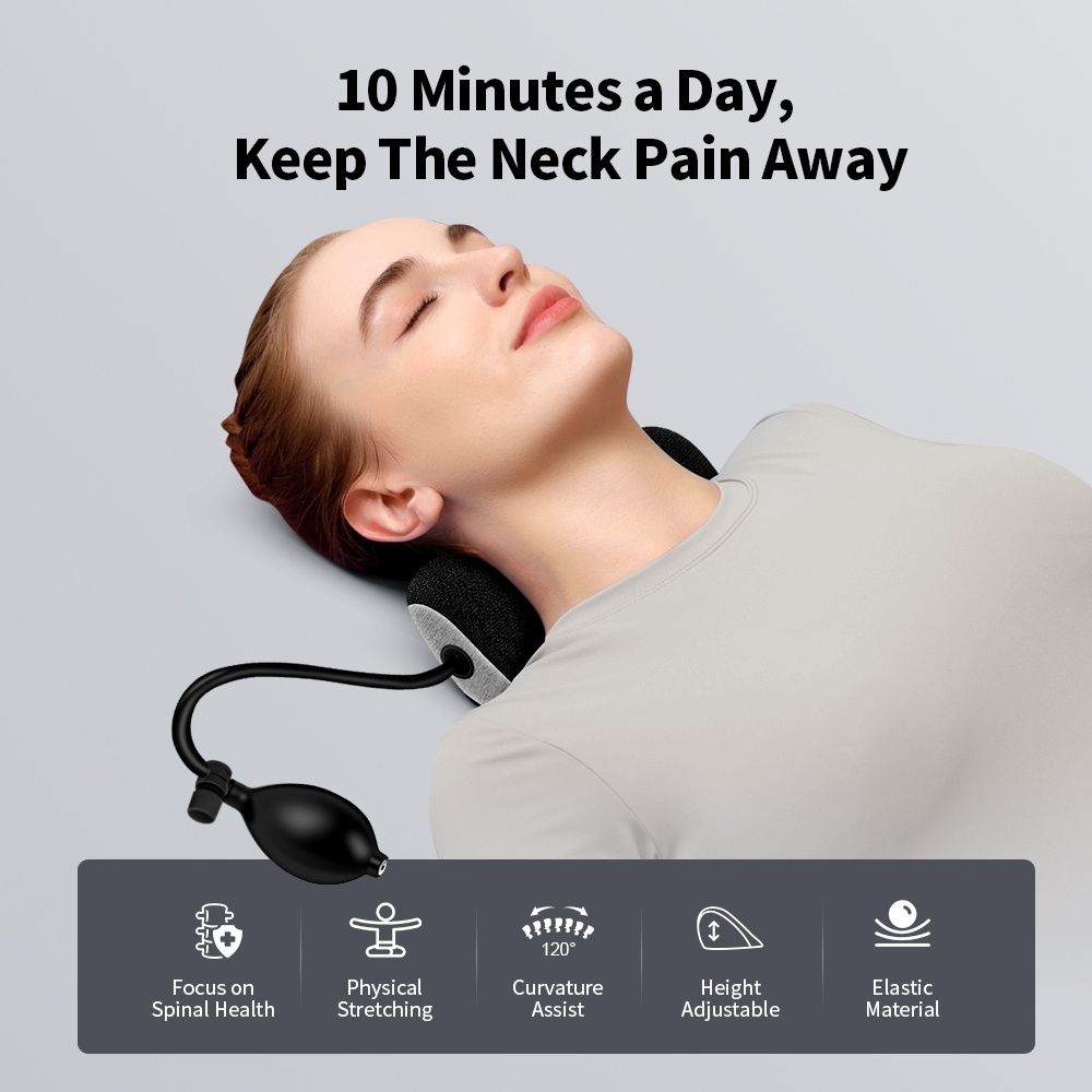 Height Adjustable Neck Stretcher Inflatable Neck Shoulder Temu