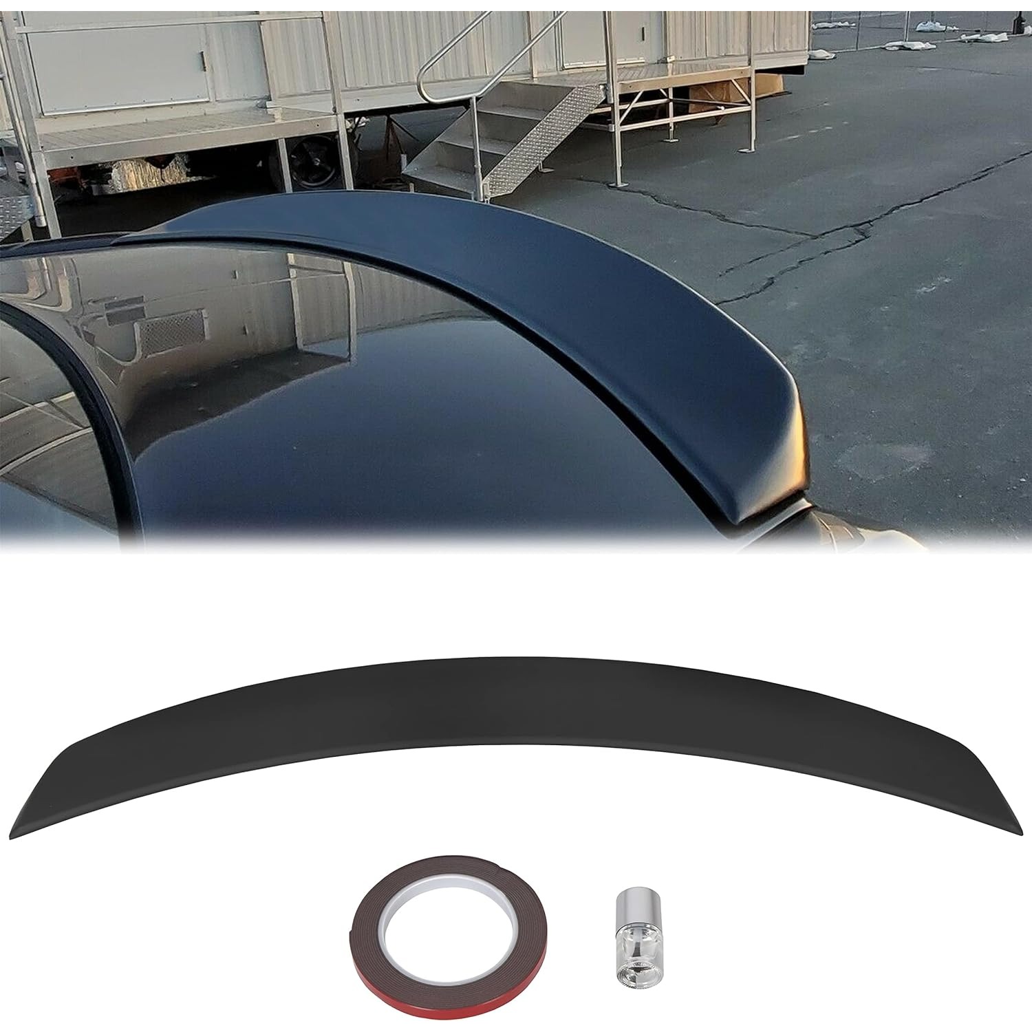 

Factory Style Rear Trunk Spoiler Lid Wing For 2011-2023 Chrysler 300 300s Rear Winglet Lip Tail Lid