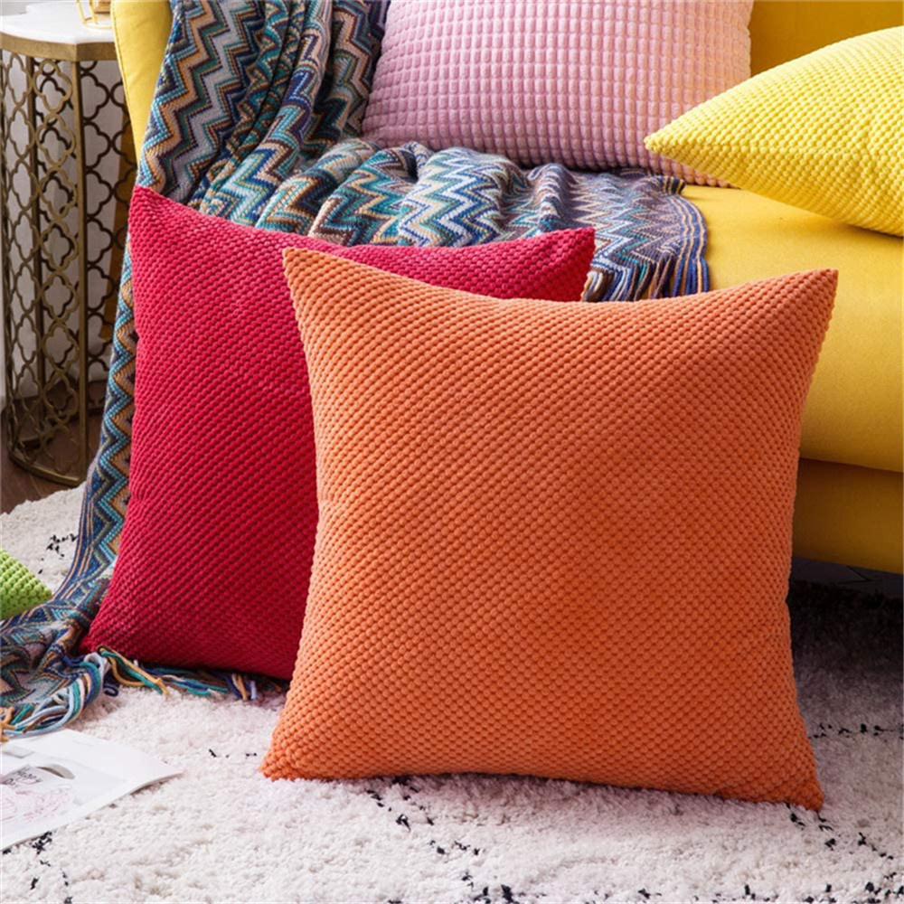 

Set Of 2 Pillow Covers (one Of Each Color)elevate The Look And Feel Of Your Living Space With Our Versatile Collection Featuring A Mix Of Styles, Sizes, And Colors.