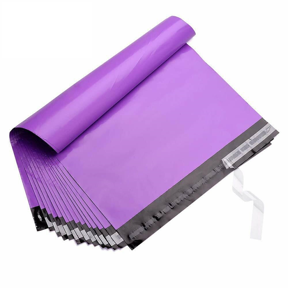 

Purple Poly Mailers Shipping Envelopes, 9x12 Inch Self-sealing Envelopes, Boutique , Durability Multipurpose Envelopes, Keep Items Safe & Protected