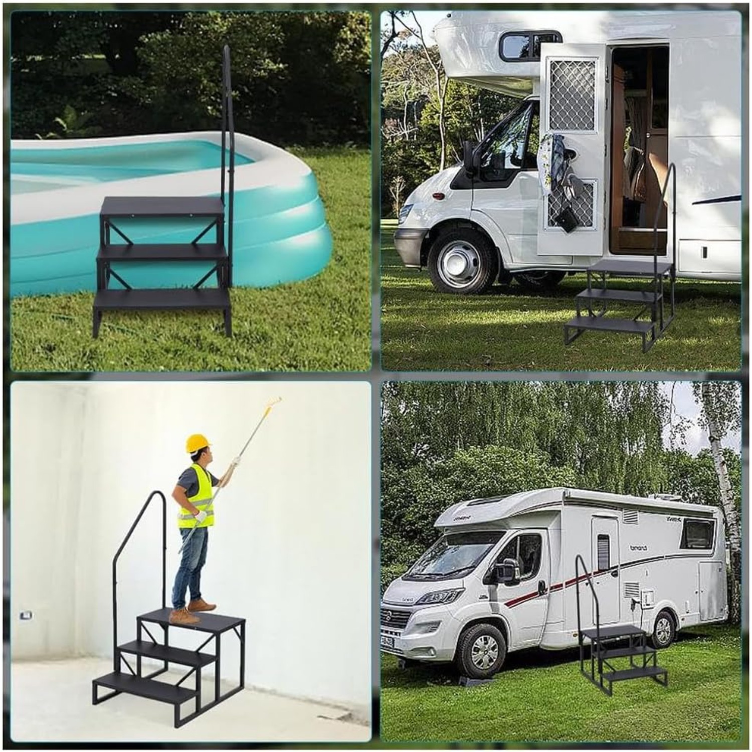 3 step Hot Tub Handrail Rv Mobile Home Indoor - Temu