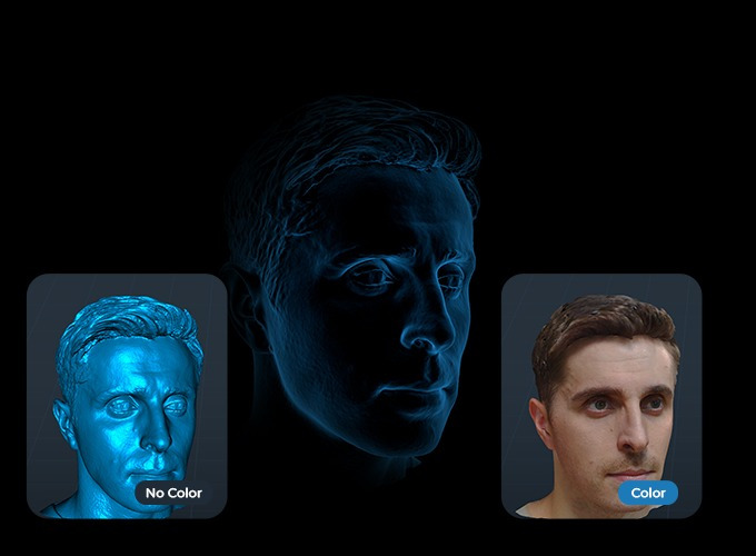 Creality CR-Scan Ferret SE 3D Scanner Anti-Shake Tracking 24-Bit Full Color Up to 0.05mm 30fps Scanning Speed 150-2000mm