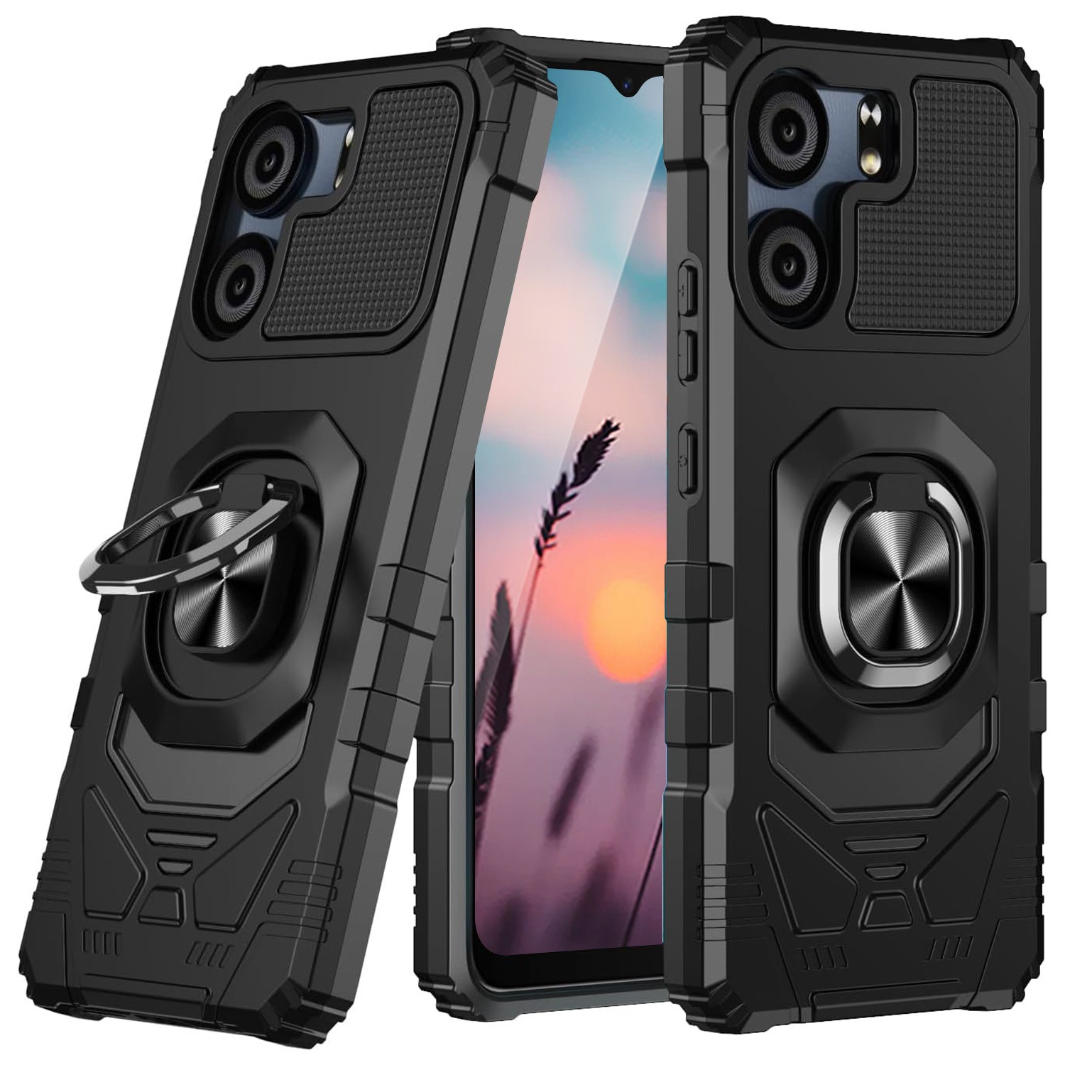 for blu view 5 (b160v) / blu view 5 pro 5g (b170d) phone case, robotic with magnetic support car mount stand holder cover - cell phones & accessories - Temu for blu view 5 (b160v) / blu view 5 pro 5g (b170d) phone case, robotic with magnetic support car mount stand holder cover - cell phones & accessories - Temu