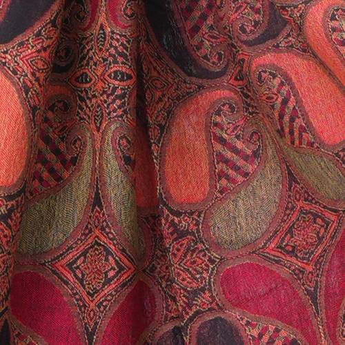 exotic persian pattern pashmina scarf