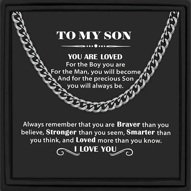 

Boys Steel Necklace Decorative Accessories